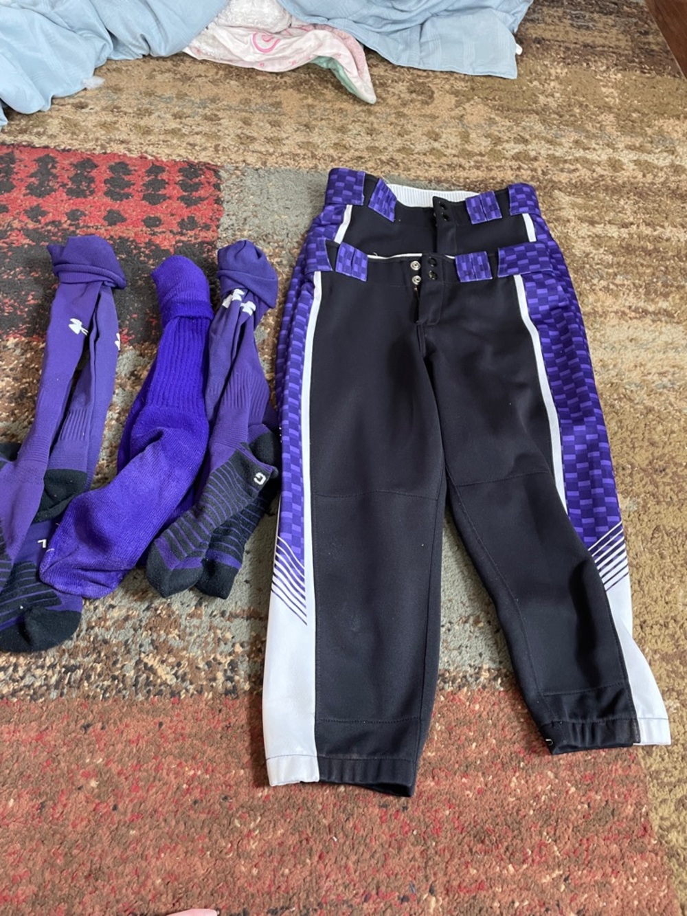 2 boombah size 28 softball pants